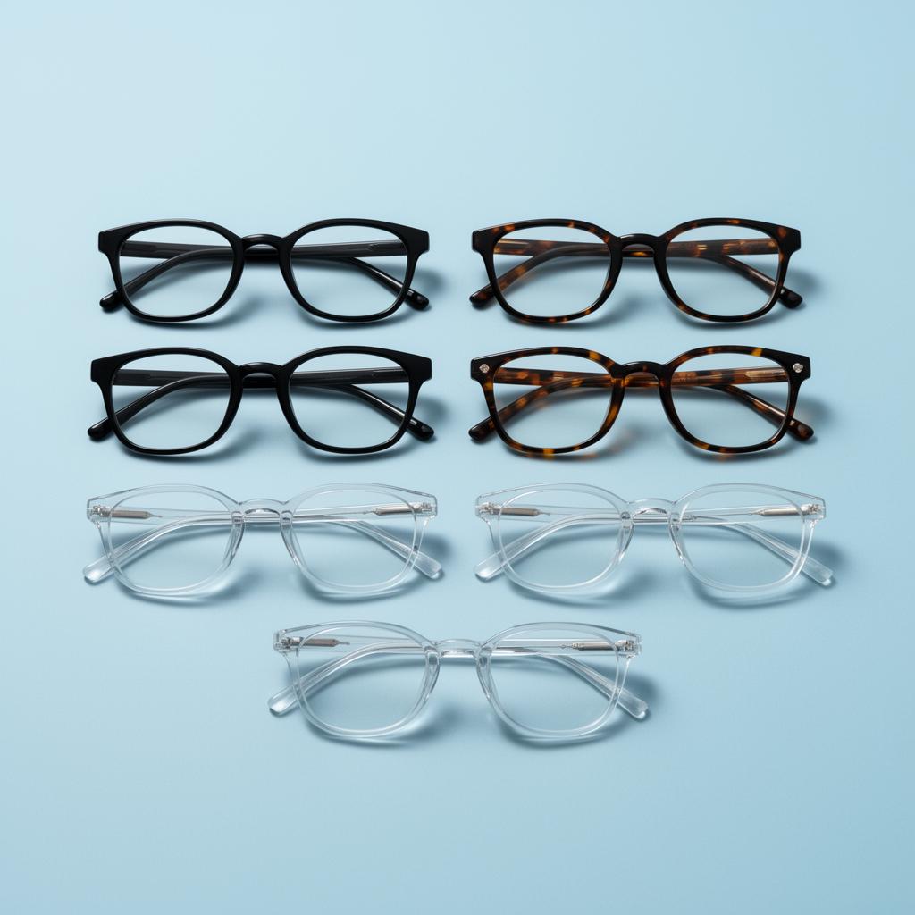 Designer eyeglass frames